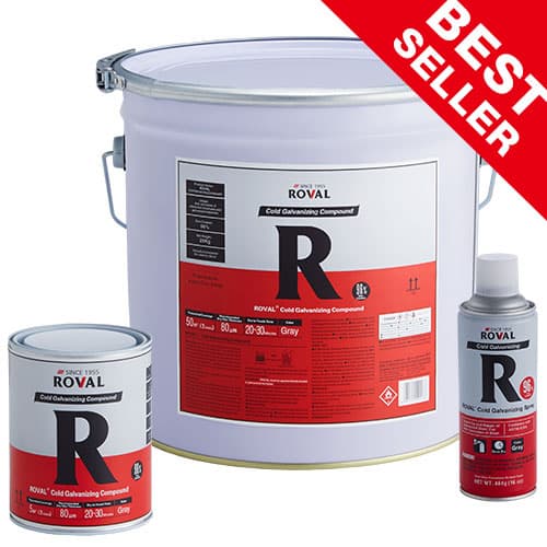 ROVAL zinc-rich anti-corrosion compound product set