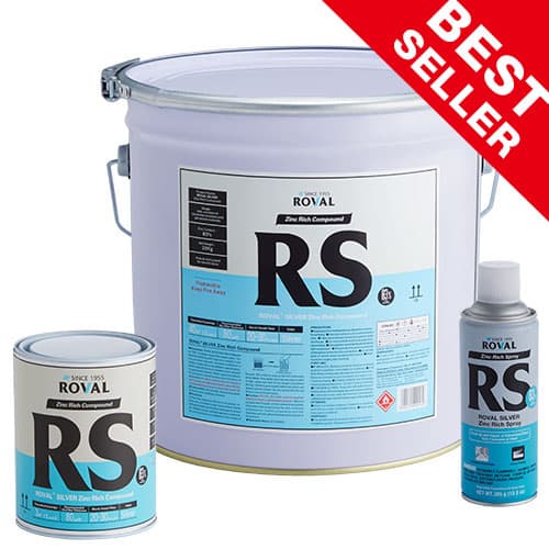 ROVAL SILVER zinc-rich compound product set